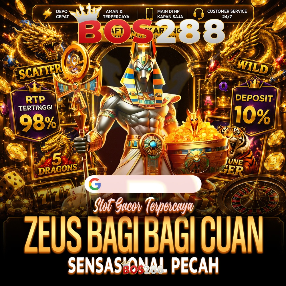 BOS288: Agen Slot Online Gacor 2026 Dengan RTP Tinggi dan Proses Login Anti Ribet